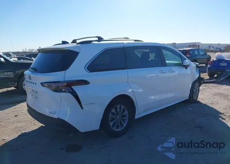 2024 Toyota Sienna Le from USA, damaged, VIN 5TDBRKEC0RS217006